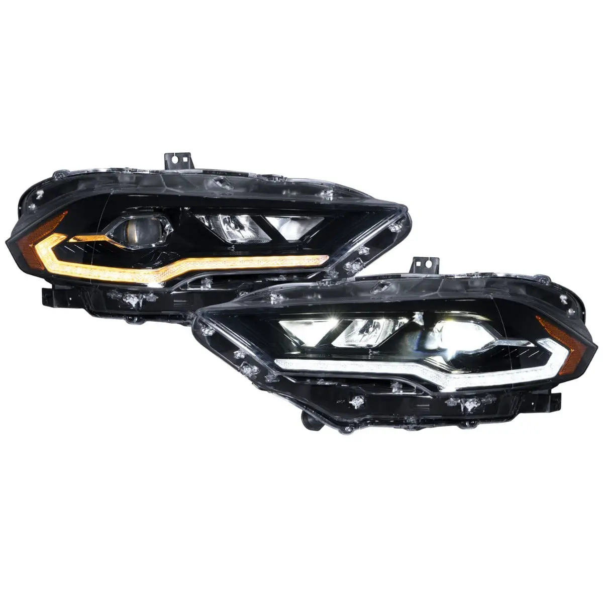 Form Lighting - 2018-2022 Ford Mustang Led Headlights (Pair) 1