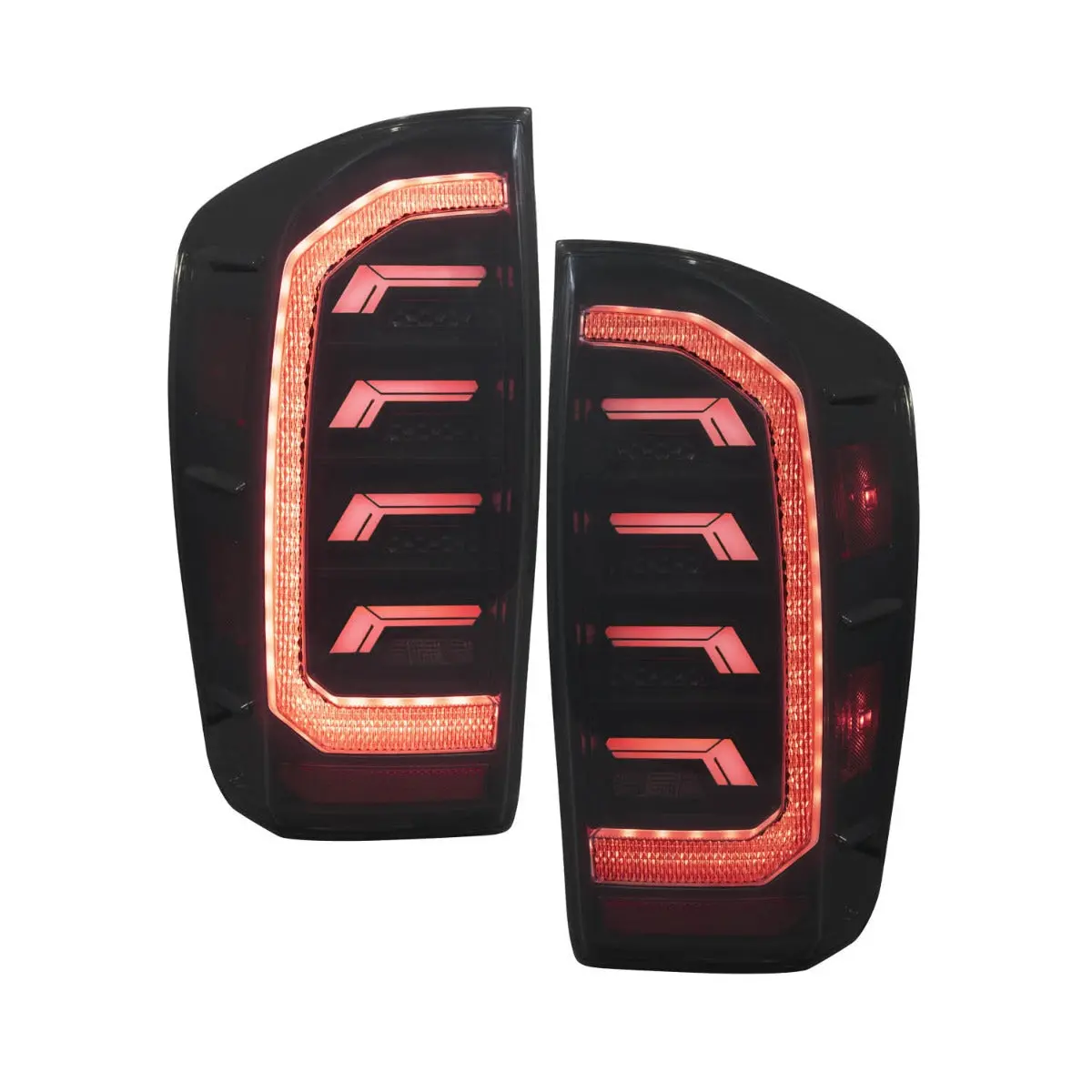 Form Lighting - 2016-2023 Toyota Tacoma Led Tail Lights Smoke (Pair) 1