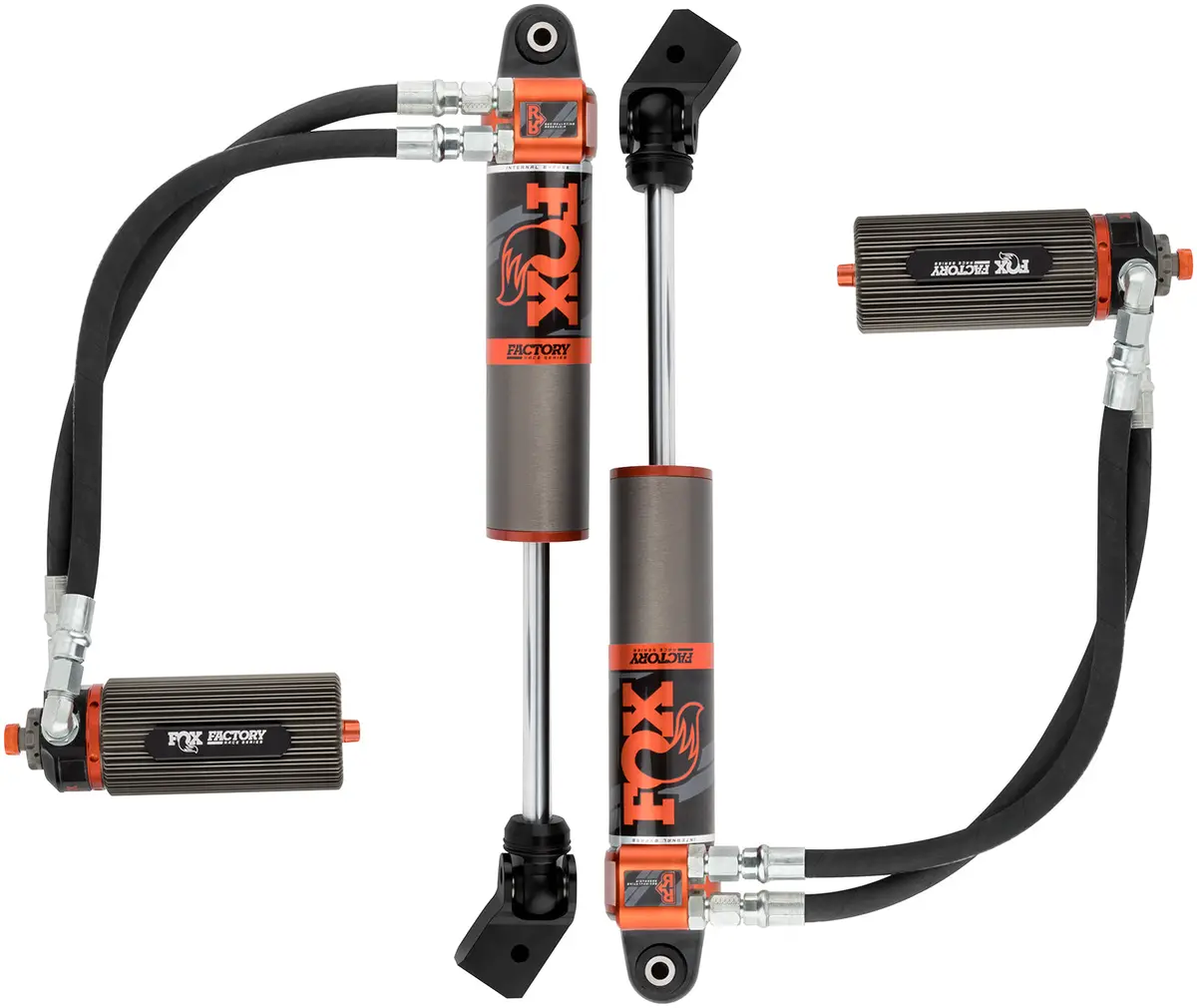Factory Race Series 3.0 Internal Bypass Reservoir Shock (Pair) - Adjustable 1