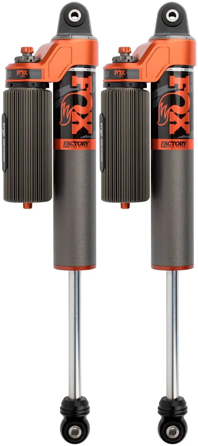 Factory Race Series 3.0 Internal Bypass Piggyback Shock (Pair) - Adjustable 1