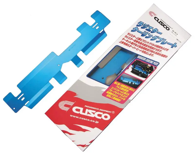 Cusco Radiator Cooling Plate Bp9 Legacy-Gt Blue 1