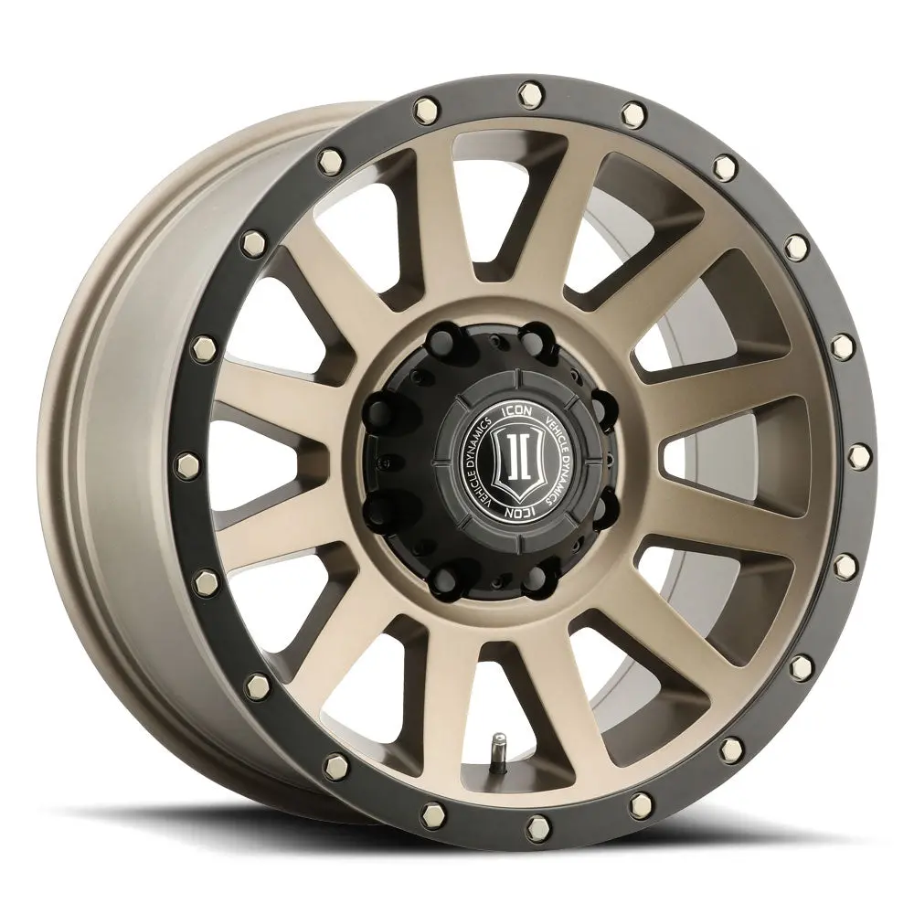 Icon Alloys Compression Hd Bronze - 18 X 9 / 8 X 180 / 12 Mm / 5.5" Bs 1