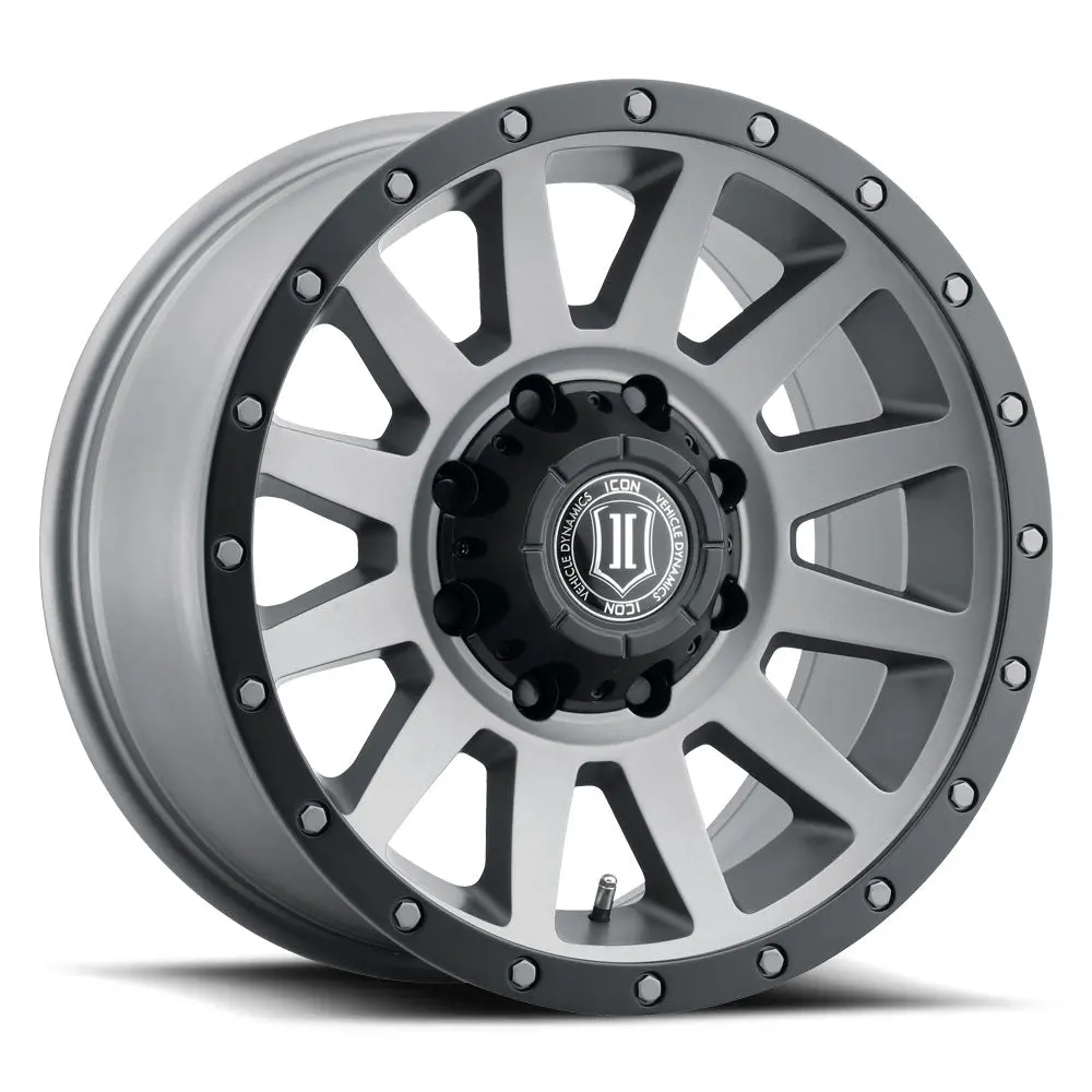 Icon Alloys Compression Hd Titanium - 18 X 9 / 8 X 170 / 6 Mm / 5.25" Bs 1
