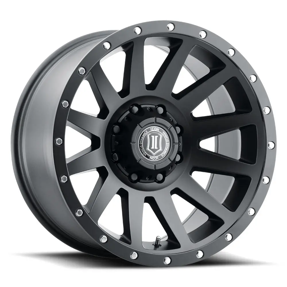 Icon Alloys Compression Sat Blk - 20 X 10 / 8 X 170 / -19 Mm / 4.75" Bs 1