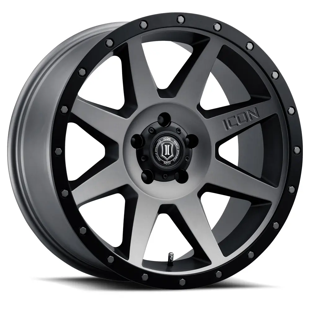 Icon Alloys Rebound Titanium - 20 X 9 / 6X5.5 / 0Mm / 5" Bs 1