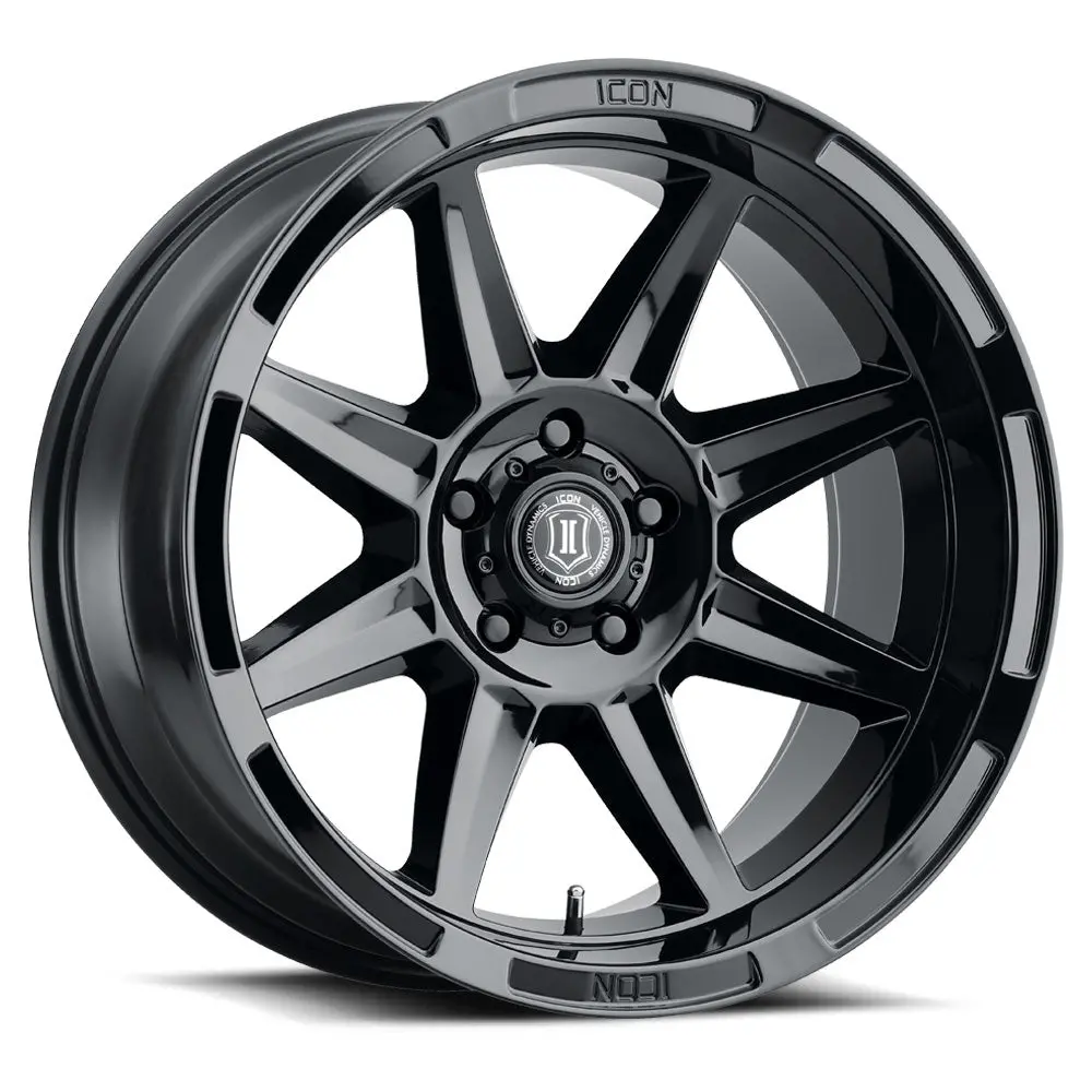 Icon Alloys Bandit Gls Black - 20X10 / 6 X 5.5 / -24Mm / 4.5" Bs 1