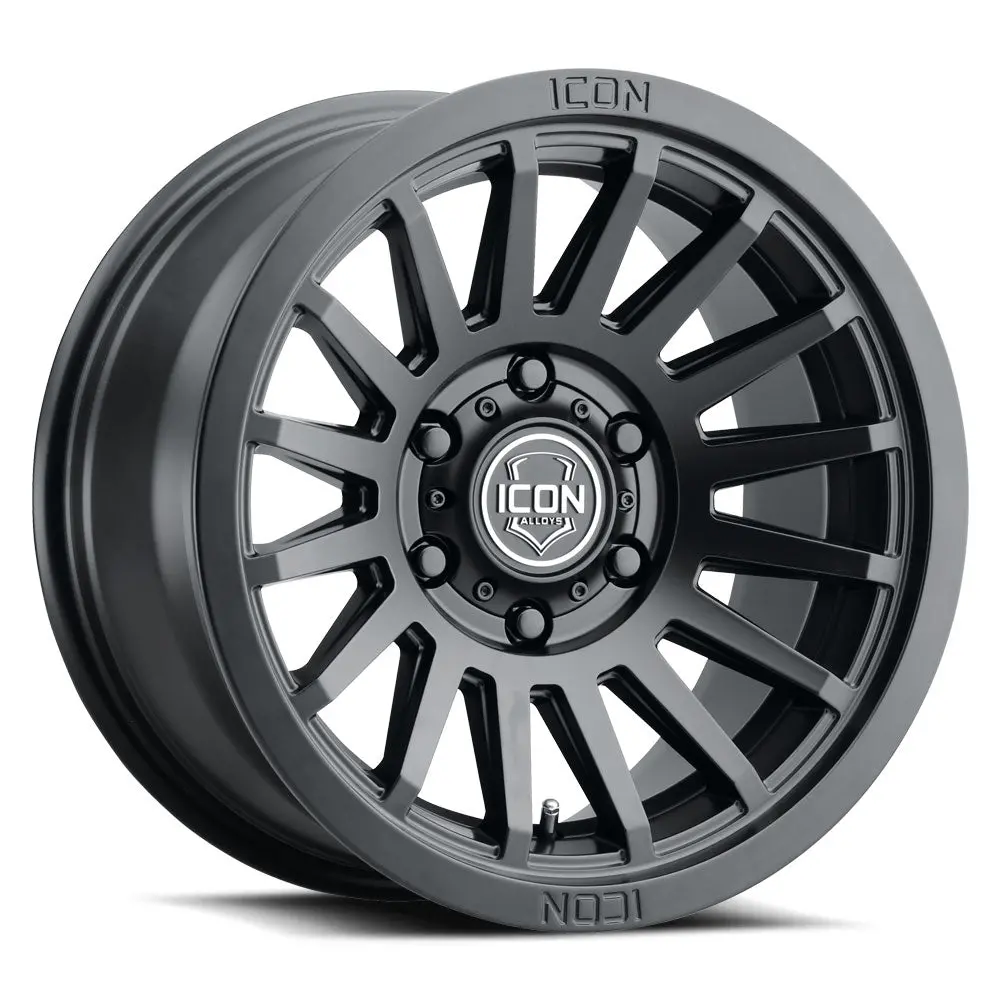 Icon Alloys Recon Slx Satin Black 18 X 9 / 5 X 5 -12Mm Offset 4.5" Bs 1