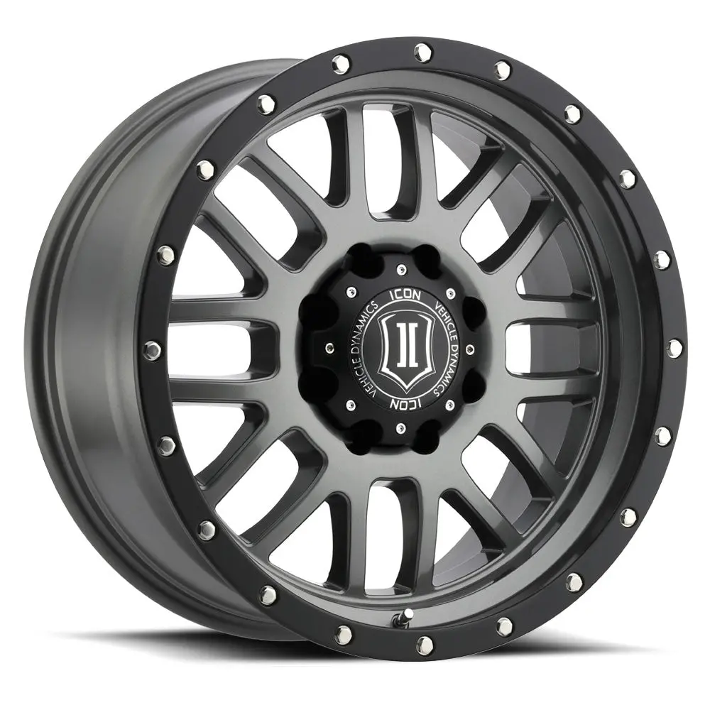 Icon Alloys Alpha Gun Mtl - 20 X 9 / 6 X 135 / 16Mm / 5.625" Bs 1