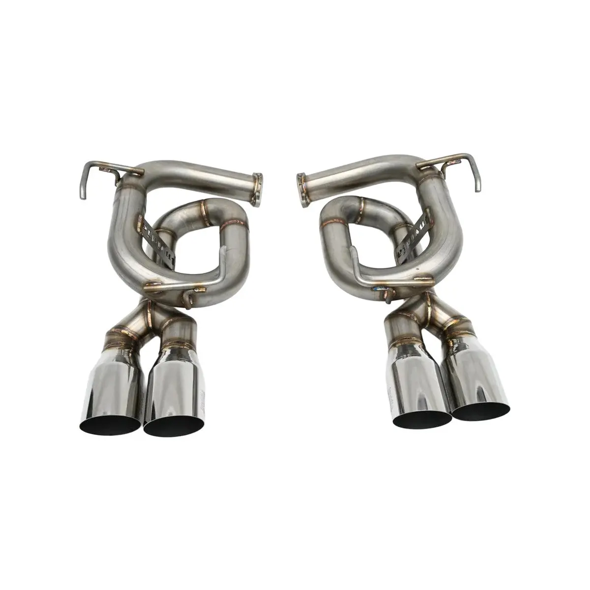Invidia 22+ Subaru Wrx Twin Loop 3.5In. Single Layer Axle-Back Exhaust 1