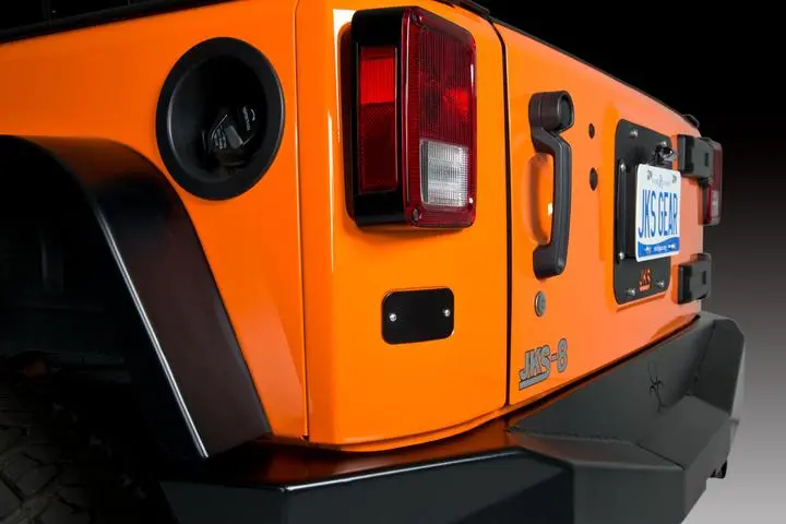 License Plate Relocation Kit W/Light 1