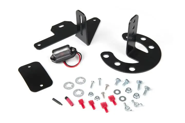 Spare Tire License Plate Mount 1