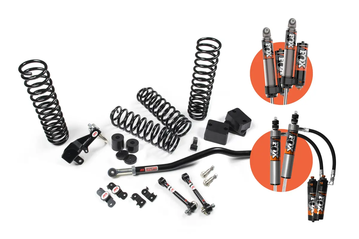 J-Venture 3.5" Lift Kit | Fox Performance Elite Shocks 1
