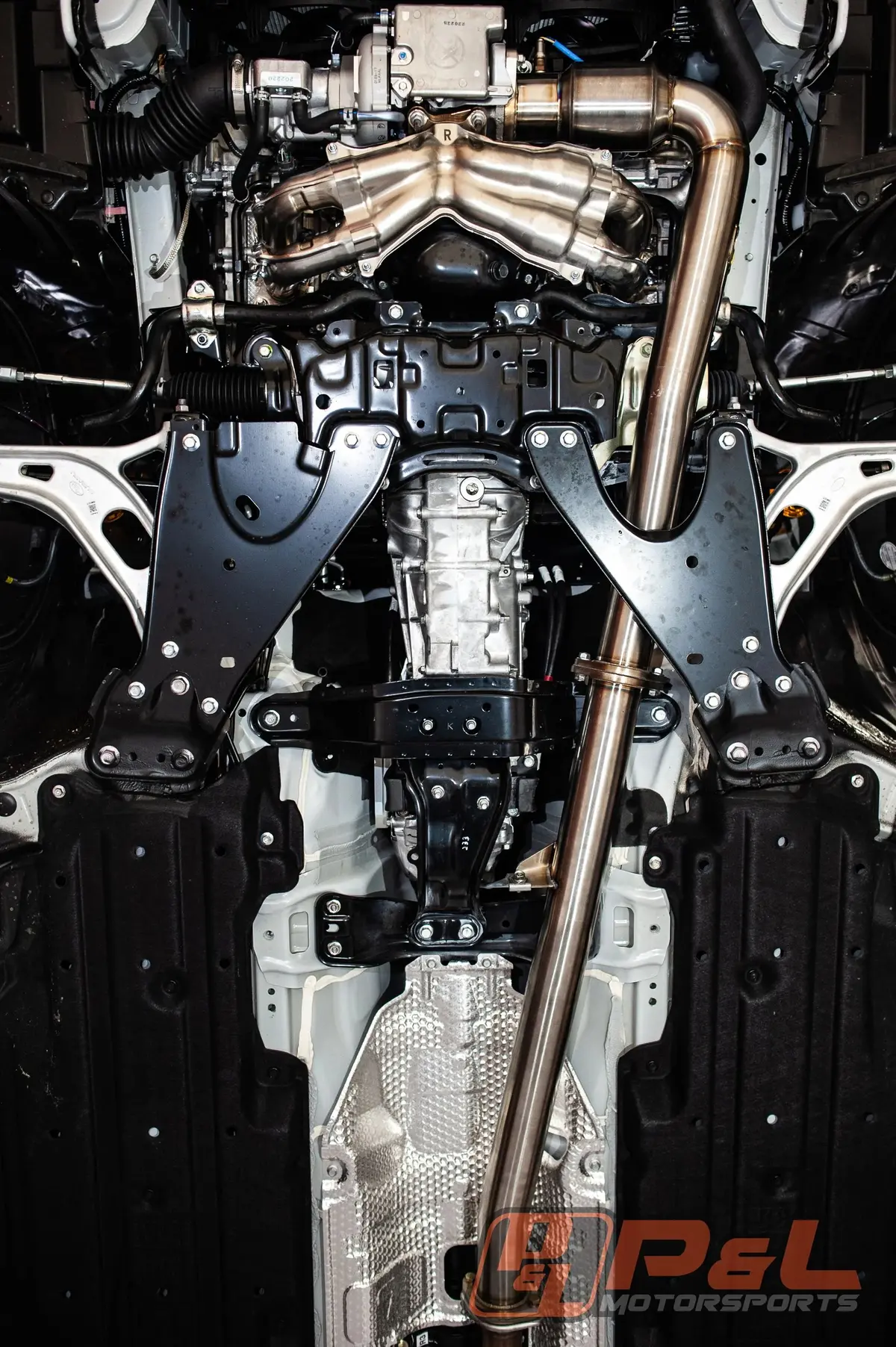 P&L Motorsports 2022+ Wrx Gesi Catted J-Pipe 1