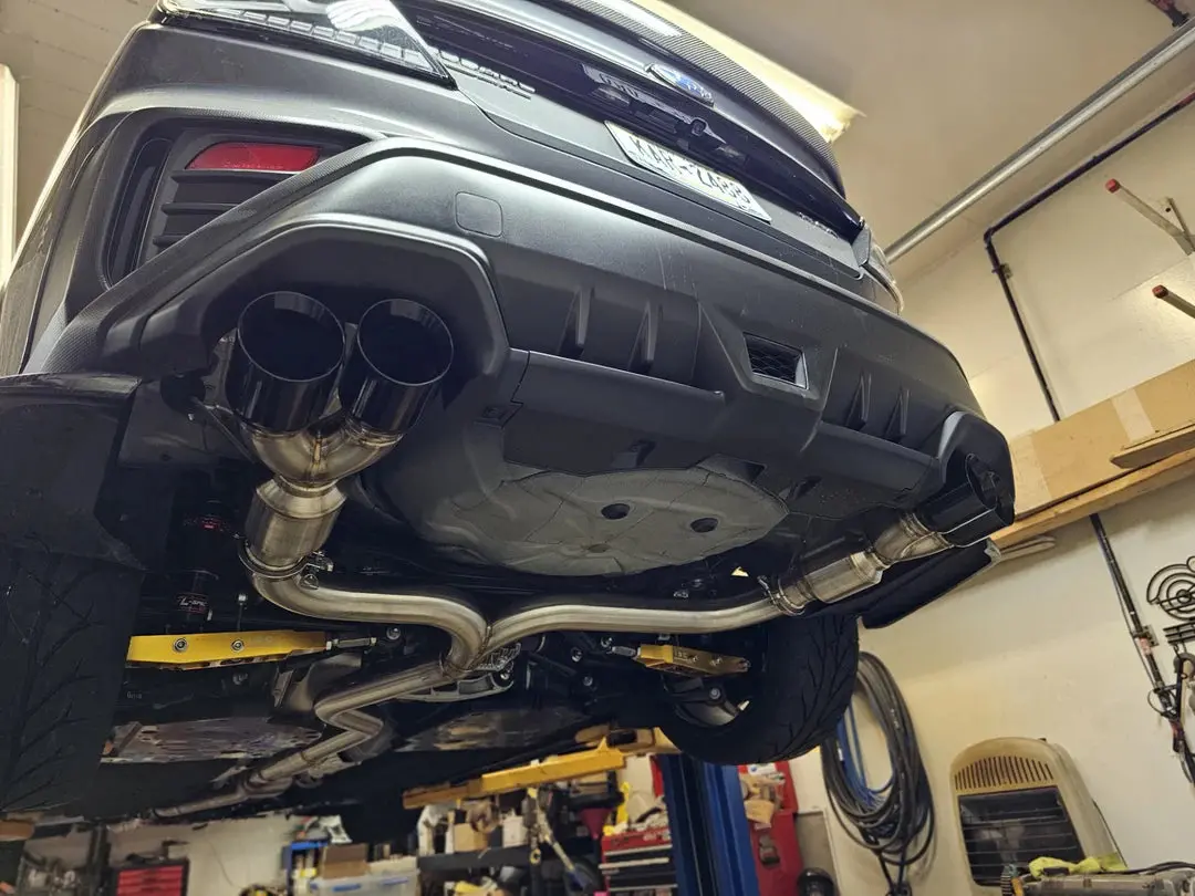 Rae-Motorsports 3" Dual Exit Quad Tip Catback 2022+ Wrx *In Stock!* 1