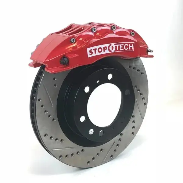 Red - 6 Piston Front Big Brake Kit Fits Toyota Tacoma 1