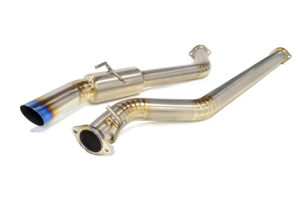 Stm Single Exit Cat-Back Exhaust For 2022+ Wrx - Titanium *Black Friday Sale!* 1