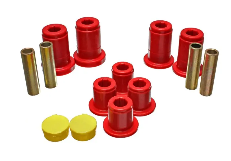 Energy Suspension Front Control Arm Bushings For 2Wd Ford Explorer – Red Polyurethane 1