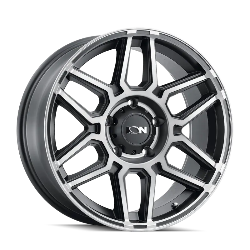 Ion Type 146 20X9 Matte Black Wheel With Machined Dart Tint – 6X139.7 Bolt Pattern, 0Mm Offset, 106Mm Hub Bore 1