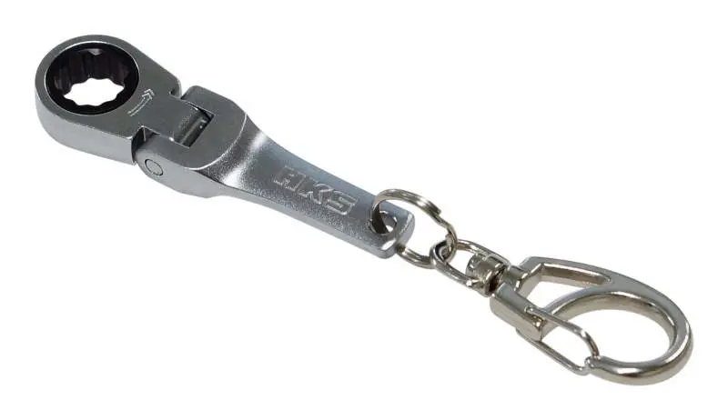 Hks X-Tone Ratchet-Style Keychain With Metallic Finish 1