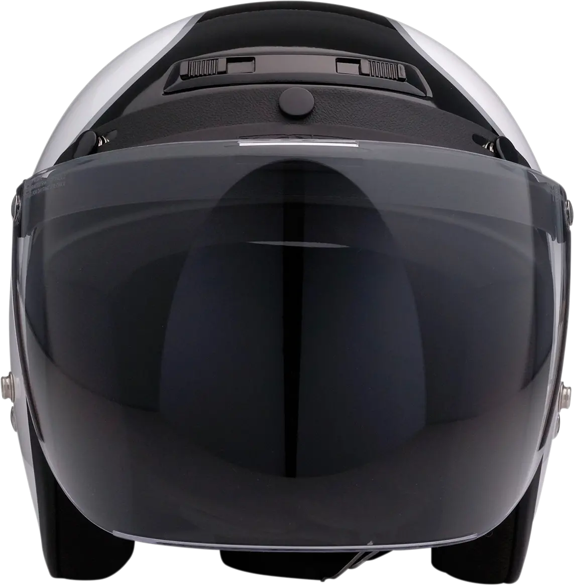 Z1R 3-Snap Bubble Visor - Smoke Zr-201 1