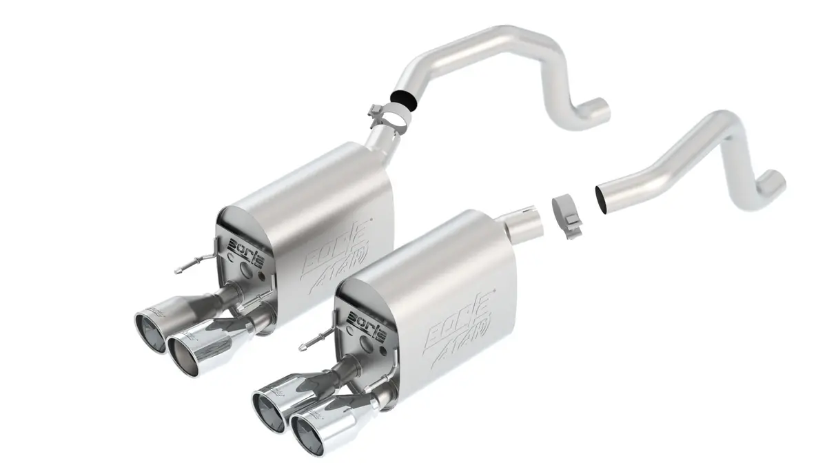Borla Atak Axle-Back Exhaust System – Aggressive Tone For 2009–2013 Chevrolet Corvette 1