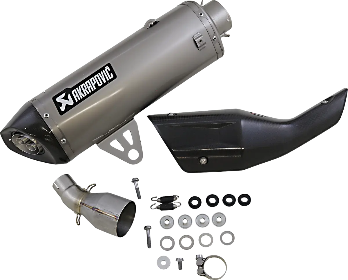 Akrapovič Titanium Slip-On Muffler – S-B4So2-Hrt Model For Compatible Sport Motorcycles 1
