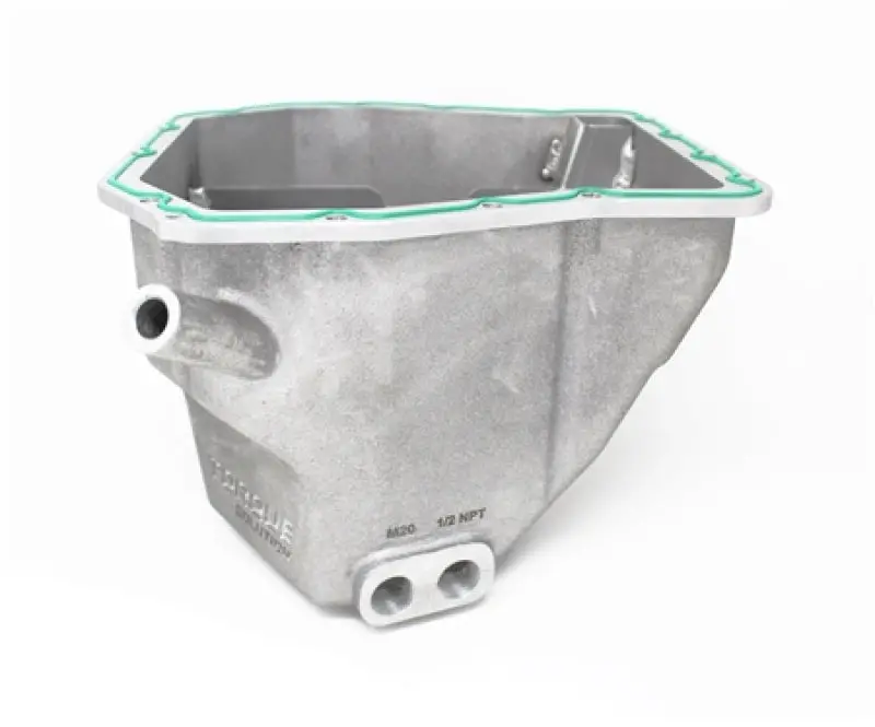 Torque Solution Heavy-Duty Oil Pan – Silver Finish For Subaru Ej20/Ej25 Engines 1