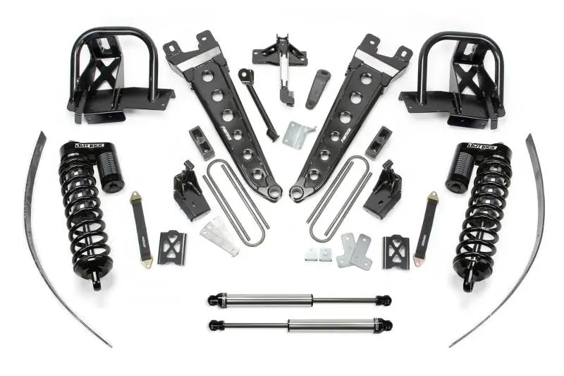 Fabtech 8-Inch Radius Arm Lift System For 2011–2016 Ford F-250 4Wd – Includes 4.0 Coilovers & Rear Dl Shocks 1