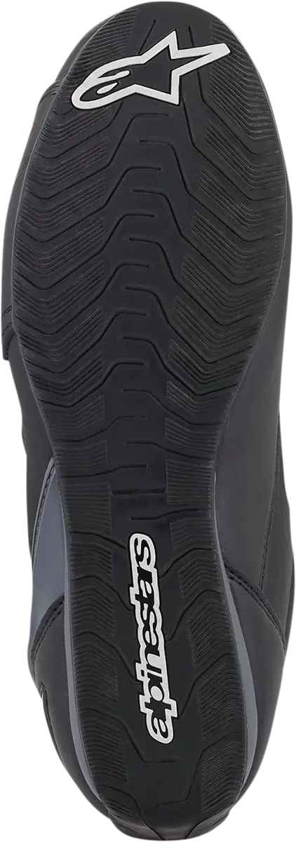 Alpinestars Faster-3 Rideknit Motorcycle Shoes – Black/Gray/Red, Us Size 9.5 (Eu 43) 1
