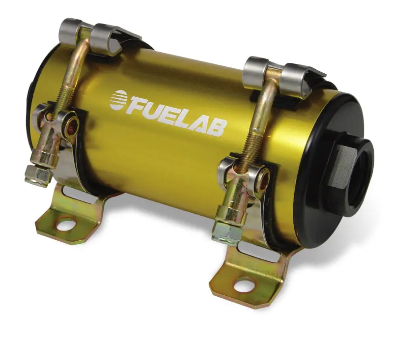 Fuelab Prodigy High-Pressure Efi Fuel Pump – Gold-Anodized, Rated For 1000 Hp 1
