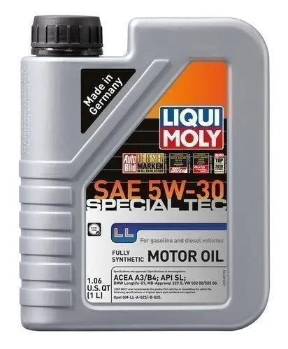 Liqui Moly Special Tec Ll 5W-30 Full-Synthetic Motor Oil – Low Saps, Api Sp/Acea C3 1