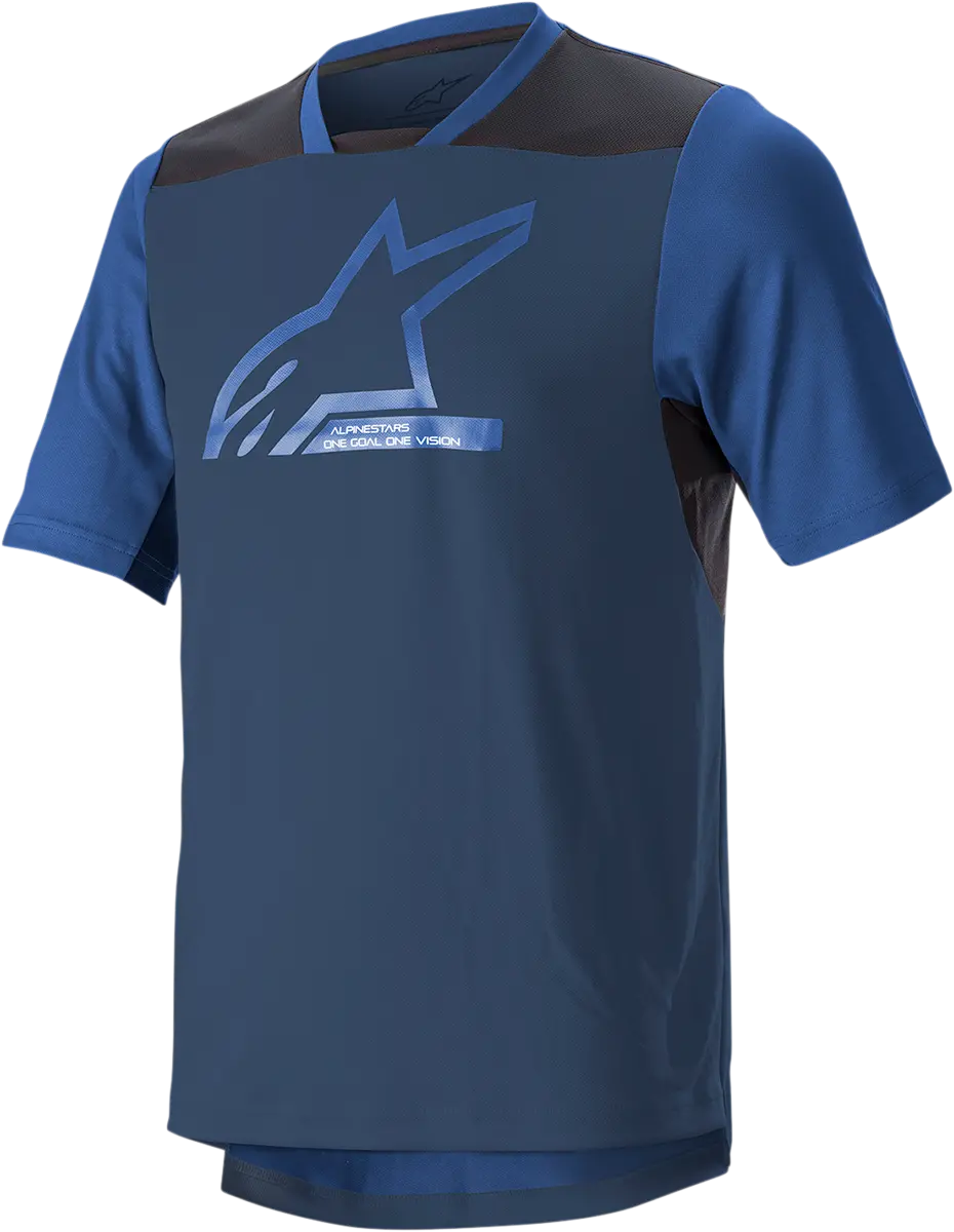 Alpinestars Drop 6.0 V2 Jersey - Short-Sleeve - Midnight Blue/Black - Small 1766322-7319-Sm 1