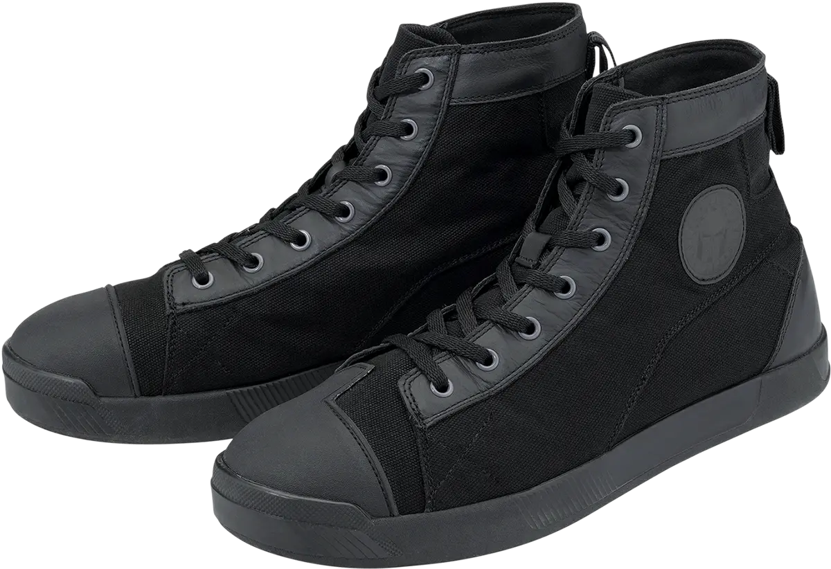 Z1R Haggard Motorcycle Boots – Premium Black Leather, Us Size 13 (Model 3401-0962) 1