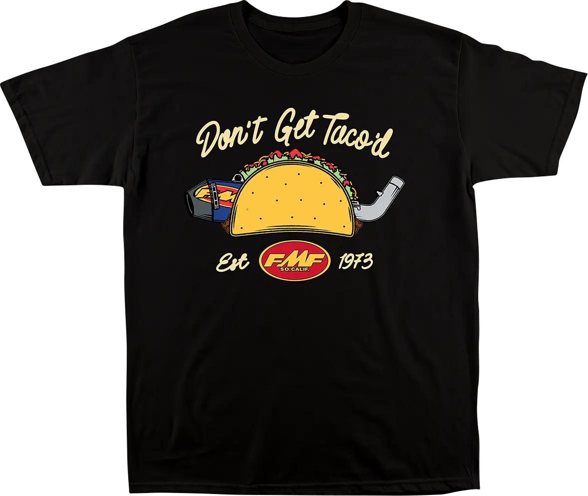 Fmf Co Racing T-Shirt – Black, Small (Style Sp23118913Blks) 1