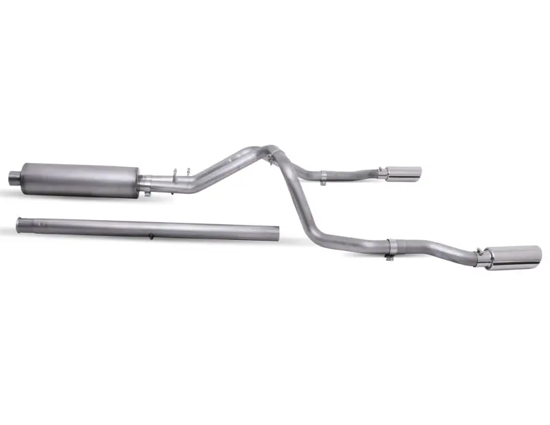 Gibson Stainless Steel Cat-Back Dual Exhaust System For 2019 Gmc Sierra 1500 Denali (5.3L V8) 1