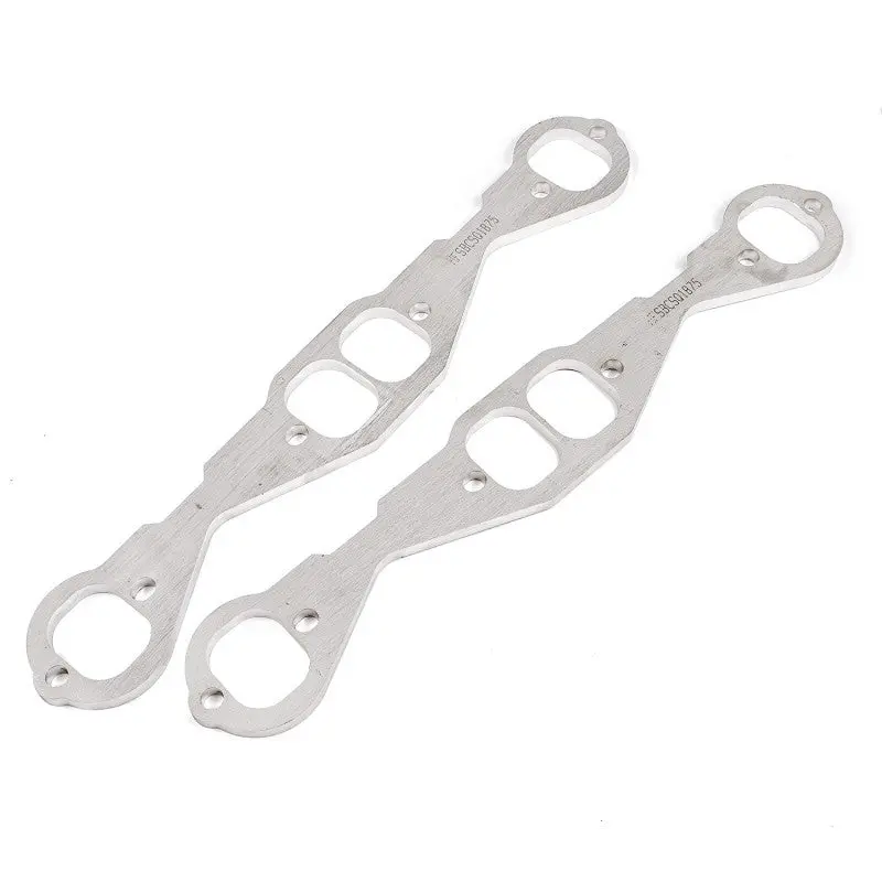 Stainless Works Small-Block Chevy Exhaust Header – Squared Oval Port, 304 Stainless Steel, 1-7/8" Primary Tubes 1