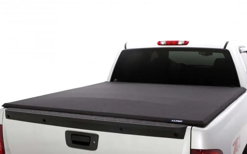 Lund 99-13 Ford F-250 Super Duty (6.8Ft. Bed) Genesis Elite Roll Up Tonneau Cover - Black 1