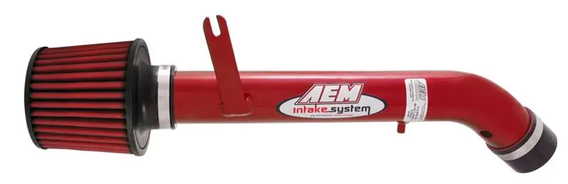 Aem Red Short Ram Intake For Honda Civic & Del Sol (1992–2000 Models) 1