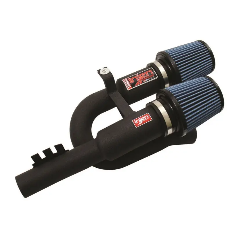 Injen Twin Intake Short Ram System – Wrinkle Black Finish For 2007–2009 Bmw 335I E92 & 135I E82 (3.0L L6) 1