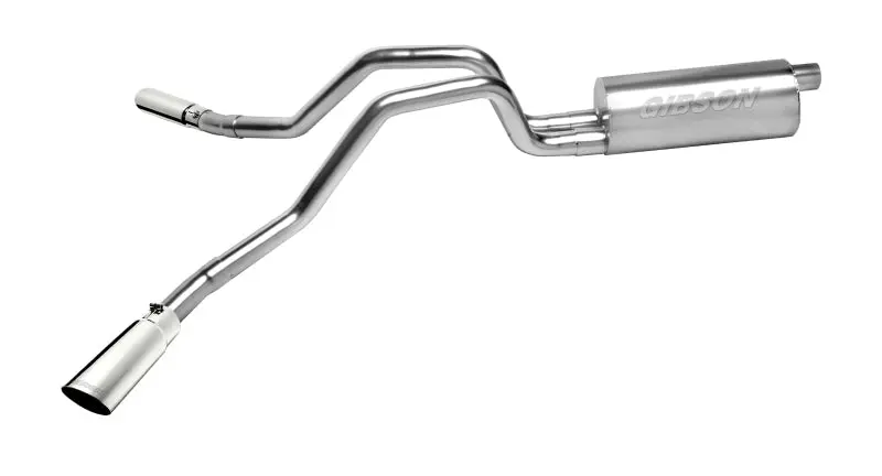 Gibson Cat-Back Dual Exhaust System For 2014–2018 Gmc Sierra 1500 Denali (6.2L) — 3.5"/2.25", Stainless Steel 1
