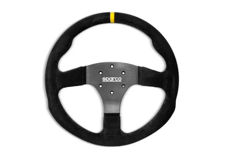 Sparco Steering Wheel R330B Suede W/ Button 1