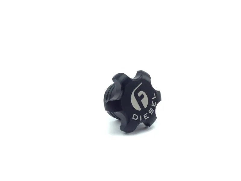 Fleece Performance Billet Fuel Cap – Black Anodized For 2013+ Dodge Cummins Diesel 1