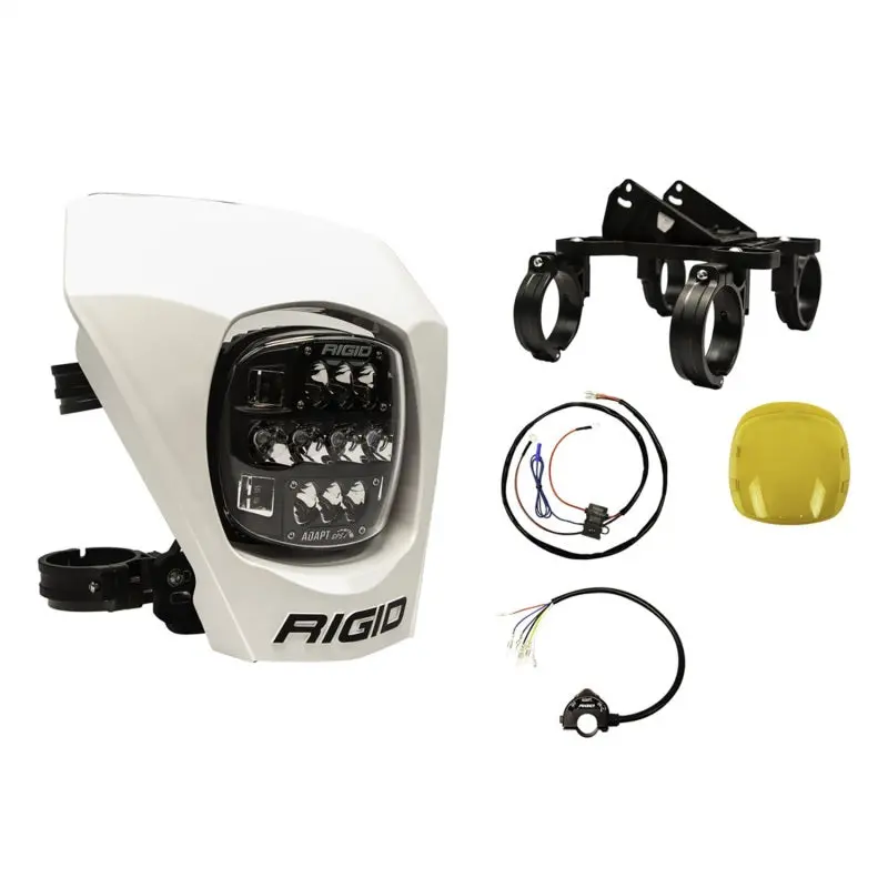 Rigid Industries Adapt Xe Led Motorcycle Lighting Kit – White Output 1