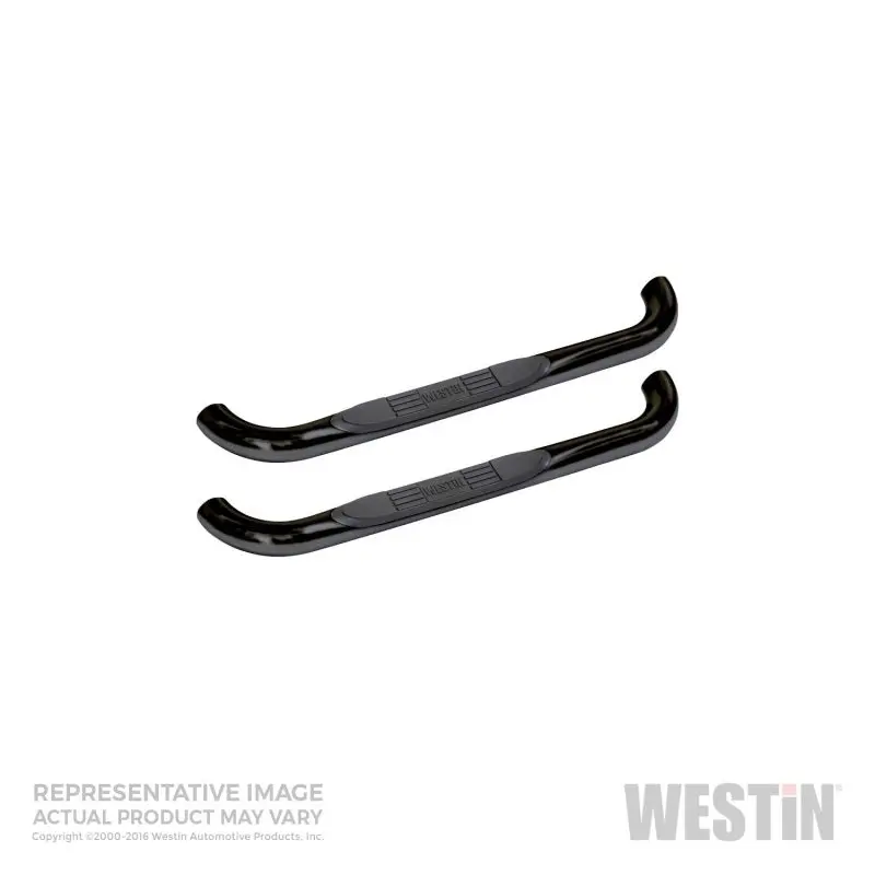 Westin Nerf Step Bars For 1980–1997 Ford F-Series Regular Cab And E-Series Vans – Black, 3-Tube Design (1997 Hd Models Only) 1
