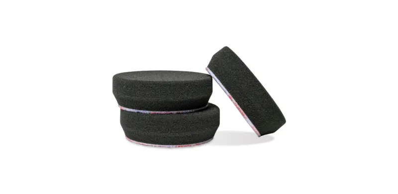 Griot’S Garage 3-Inch Black Finishing Pads — Pack Of Three, Single-Sided Use 1