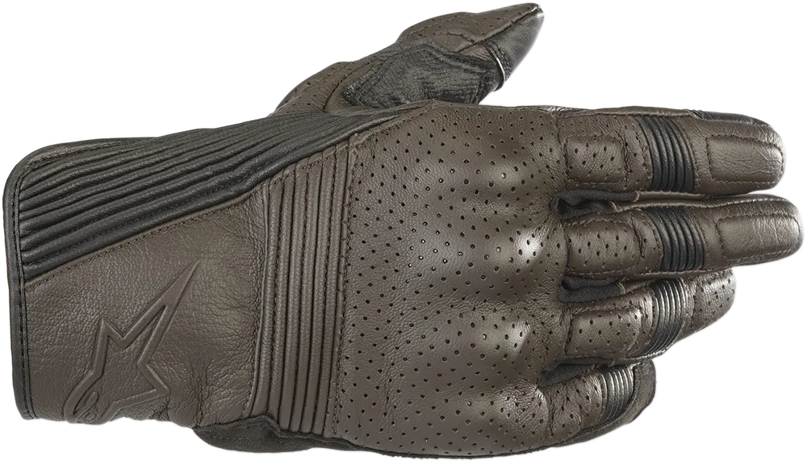 Alpinestars Mustang V2 Leather Gloves – Brown/Black, Size 3Xl (Model 3566118-811) 1