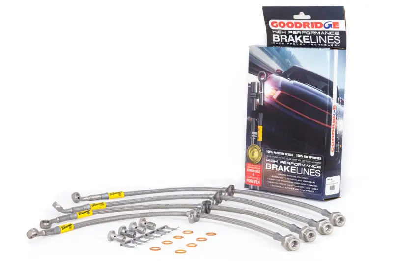 Goodridge Rear Disc Brake Lines For 2003+ Honda Accord 1