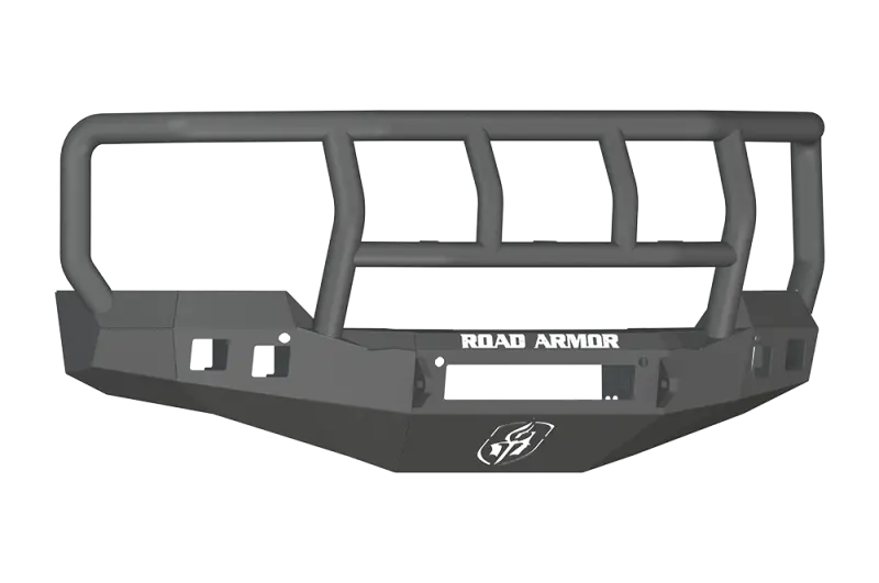 Road Armor Stealth Front Bumper With Titan Ii Guard For 2016–2018 Chevrolet Silverado 1500 – Textured Black 1