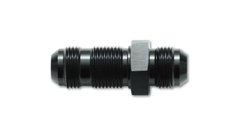 Vibrant Aluminum -10An Straight Bulkhead Flare Adapter Fitting 1