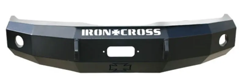 Iron Cross Gloss-Black Heavy-Duty Front Winch Bumper For 2015–2017 Ford F-150 1